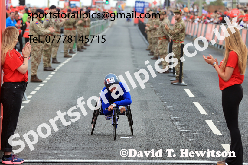 Great North Run Wheelchair, 2025 AJ Bell Great North Run. Photo: David T. Hewitson/Sports for All Pics